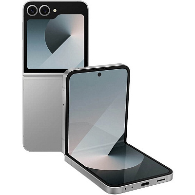 Смартфон Samsung Galaxy Z Flip 6 512 ГБ, серебристый